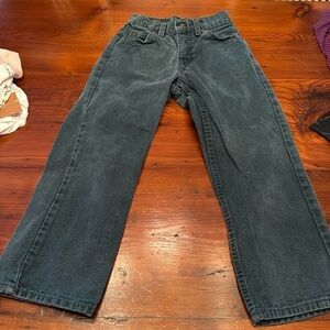 Levi’s vintage jeans (green color) boys size 8